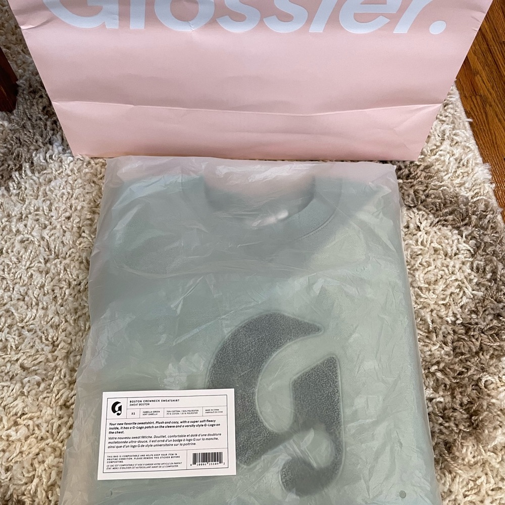 Glossier Limited Edition Boston Crewneck